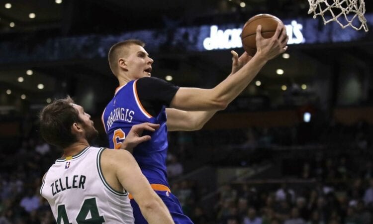 Kristaps Porziņģis, Ņujorkas Knicks NBA - Sportazinas.com