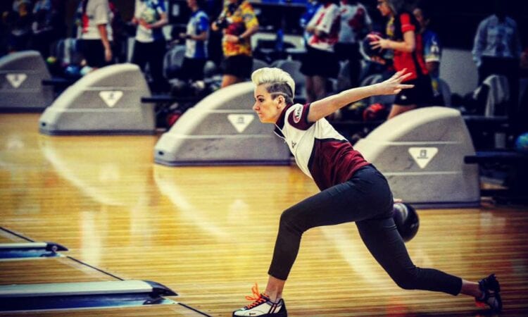 Latviajs boulinga spēlētāja Diāna Zavjalova - Sportazinas.com