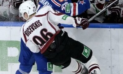 Māris Bičevskis KHL Rīgas Dinamo - Sportazinas.com