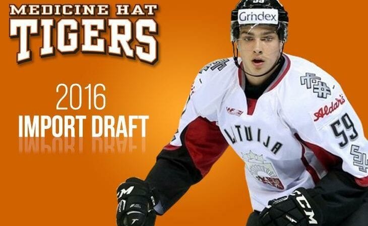 Kristiāns Rubīns NHL drafts (WHL) Medisinhetas 