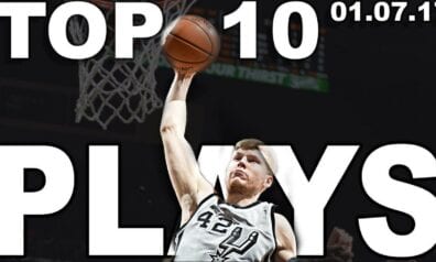 Bertāns NBA dienas TOP 10 debitē ar pirmo vietu