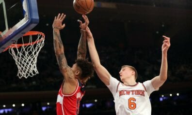 Porziņģis atgriežas ar 15 punktiem, taču neglābj ”Knicks” no zaudējuma ”Wizards” komandai (+VIDEO)