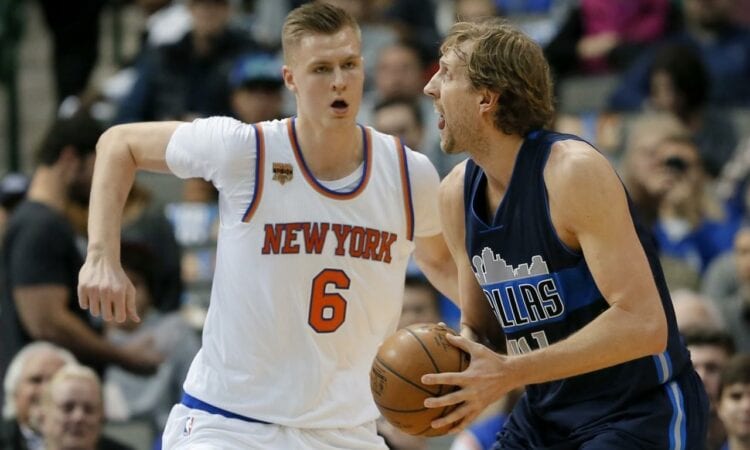 Kristaps Porziņgis NBA Ņujorkas Knicks - Sportazinas.com