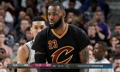 Nespēlējot Bertānam, “Spurs” pagarinājumā pieveic NBA čempioni “Cavaliers” (+VIDEO)