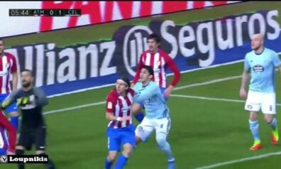 Madrides “Atletico” lieliskā veidā izglābjas no zaudējuma pret “Celta” (+VIDEO)