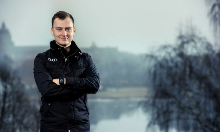 Latvijas rallijkrosa braucējs Reinis Nitišs