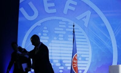 UEFA logo, www.sportazinas.com