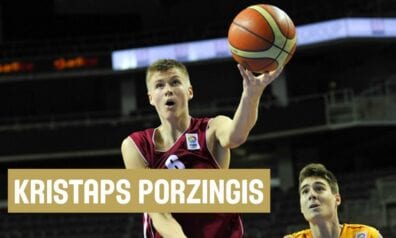 Kristaps Porziņģis - U18 Latvijas basketbola izlase - Sportazinas.com