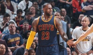 NBA: Čempioni “Cavaliers” pieveic “Pacers” un tiek tālāk (VIDEO)