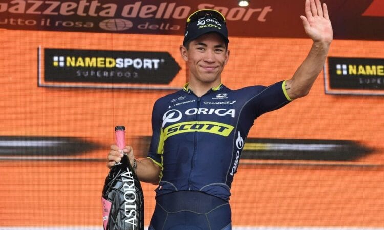 Kalebs Evans Giro d'Italia - Sportazinas.com