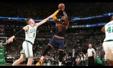 Ērvings ar Džeimsu nokārto trešo “Cavs” uzvaru pret Bostonu (+VIDEO)