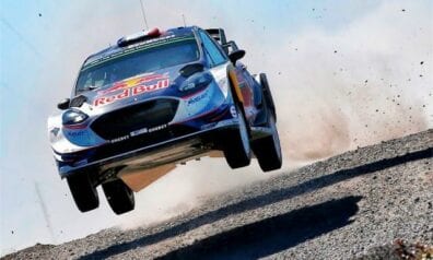 WRC: Ožjē pēc otrās dienas Portugālē pārņem līderpozīcijas