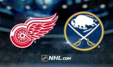 “Sabres” bez Girgensona izcīna minimālu uzvaru pār “Red Wings” (VIDEO)