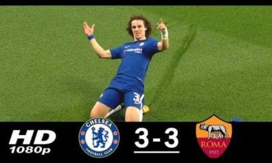UEFA Čempionu līga: “Chelsea” izspēlē sešu vārtu neizšķirtu ar “Roma” (VIDEO)