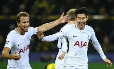 Borussia Dortmund vs Tottenham Hotspur, www.sportazinas.com