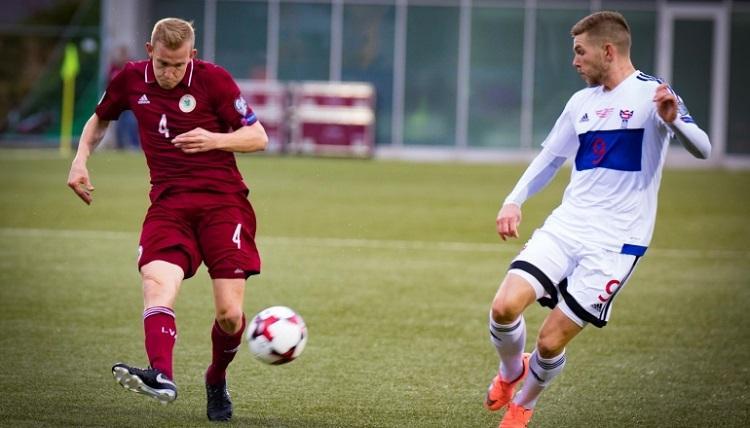 Latvijas futbola izlase Sportazinas.com