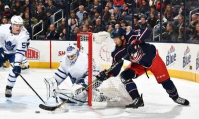 blue jackets, sportazinas