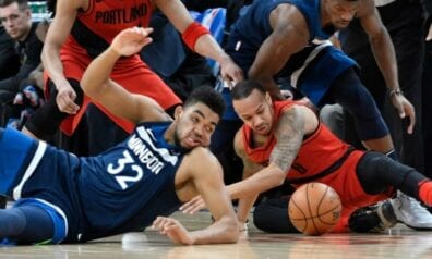 NBA: “Timberwolves” turpina krāt uzvaras (VIDEO)