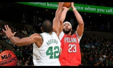 Deivisam fantastisks sniegums ”Pelicans” uzvarā pret ”Celtics” (VIDEO)