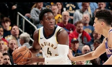 Simonss plosās ”76ers” uzvarā, ”Pacers” spēles laikā iegūst milzīgu pārsvaru (VIDEO)