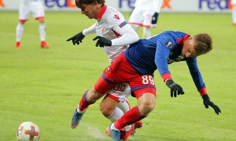 CSKA Moscow vs Red Star Belgrade, www.sportazinas.com