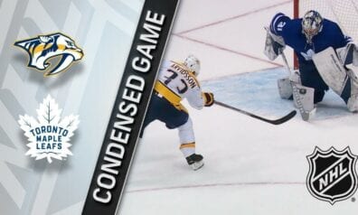 NHL: Andersens atvaira 44 metienus un palīdz Toronto pieveikt “plēsoņas”