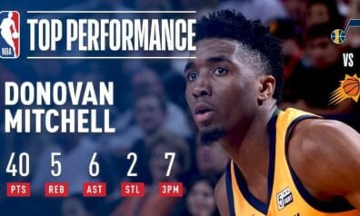 NBA: Mičelam 40 punkti uzvarā pār “Suns”; Deivisam 43 punkti Oklahomasitijā
