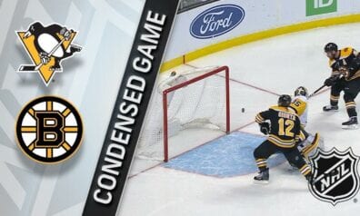 NHL: Bostona iemet astoņus vārtus Pitsburgai; “Sharks” sagrauj “Blackhawks”