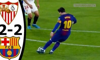 Mesi tālsitiens spēles izskaņā izglābj “Barcelona” no zaudējuma (VIDEO)