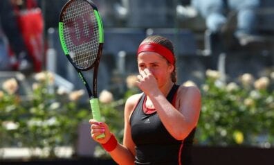 Aļona Ostapenko, Sportazinas.com