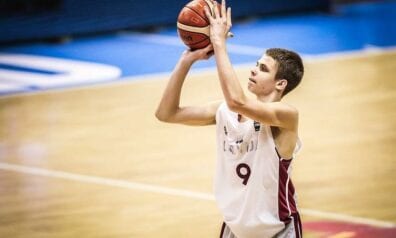 Ričards Vanags, Latvijas U16 basketbola izlase, Sportazinas.com