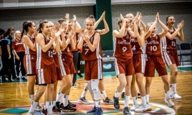 Latvijas U16 meitenes, www.sportazinas.com