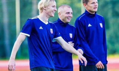 Latvijas futbola izlase, Ivans Lukjanovs, Deniss Rakels, Kaspars Dubra, Sportazinas.com