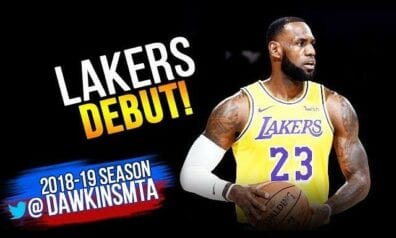 Lebrons “Lakers” rindās debitē ar zaudējumu (VIDEO)