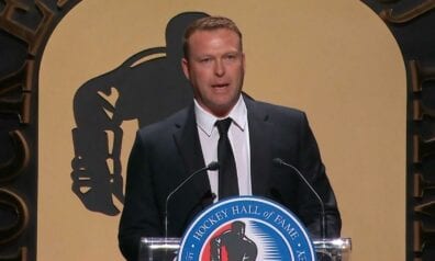 Seintluiss un Brodērs uzņemti NHL Slavas zālē (VIDEO)