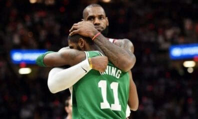 Lebrons Džeimss un Kairijs Ērvings, www.sportazinas.com