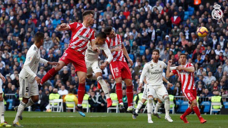 Madrides Real pret Girona, www.sportazinas.com
