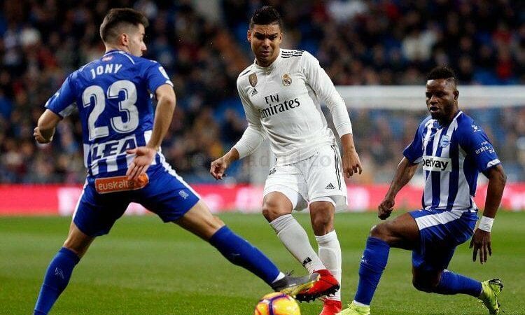 Madrides Real pret Vitorijas Deportivo Alaves, www.sportazinas.com