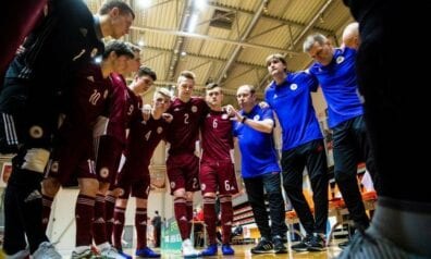 Latvijas U-19 telpu futbola izlase, www.sportazinas.com