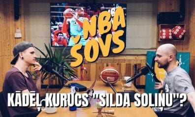 Podkāsts “Sauna” NBA šovs – Kādēļ Kurucs “silda soliņu”? Vai Bertāna loma pieaugs?