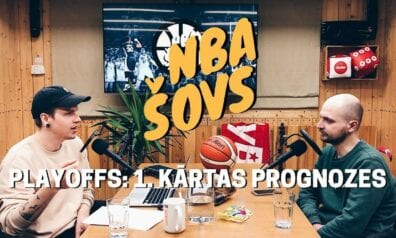 Podkāsts “Sauna NBA šovs”: “Play-off” 1. kārtas prognozes