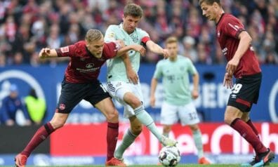 Minhenes Bayern pret Nurnberg, www.sportazinas.com