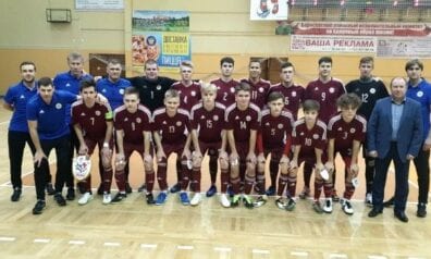 U19 telpu futbola izlase, www.sportazinas.com