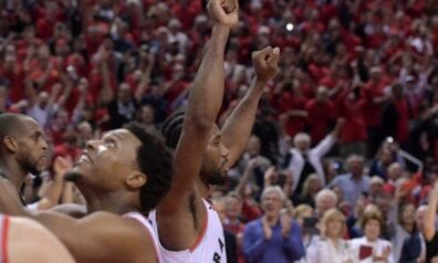 “Raptors” visu nokārto dramatiskā sestajā spēlē un pirmo reizi triumfē NBA (VIDEO)