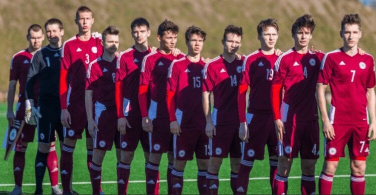 Latvijas U19 futbola izlase,www.sportazinas.com