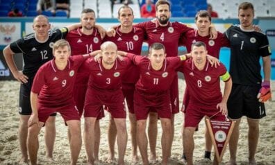 Latvijas pludmales futbola izlase, www.sportazinas.com