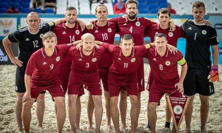 Latvijas pludmales futbola izlase, www.sportazinas.com