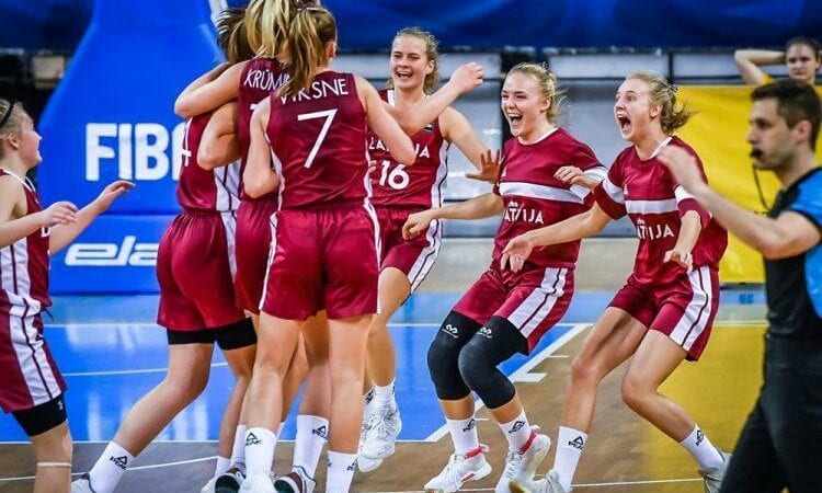 Latvijas U16 meiteņu izlase, www.sportazinas.com