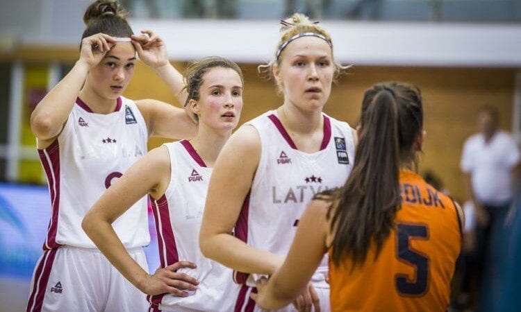 Latvijas U20 basketbolistes, www.sportazinas.com