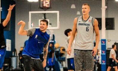 Luka Dončičs, Kristaps Porziņģis, www.sportazinas.com